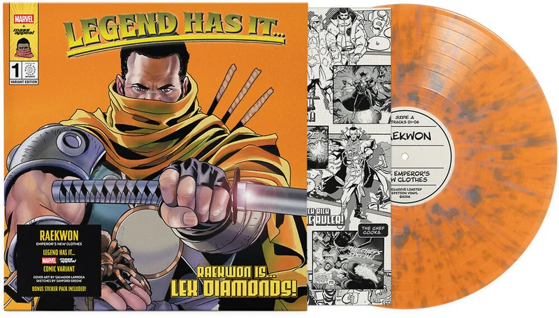 Raekwon: Emperor's New Clothes 12" (Marvel Legend Has It Series Marble vinyl) (PRE-ORDER)