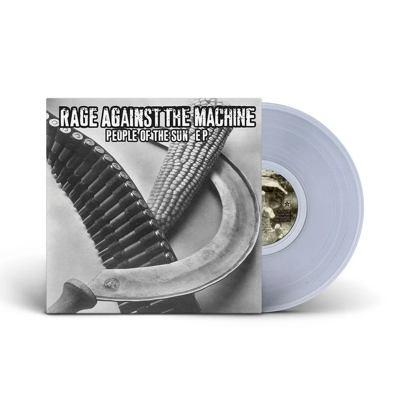 RAGE AGAINST THE MACHINE 'PEOPLE OF THE SUN' 10" EP - CLEAR