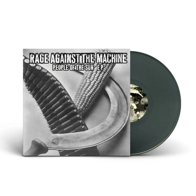 RAGE AGAINST THE MACHINE 'PEOPLE OF THE SUN' 10" EP - OPAQUE GREY