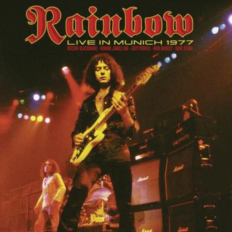 RAINBOW 'LIVE IN MUNICH 1977' 3LP - GLOW IN THE DARK