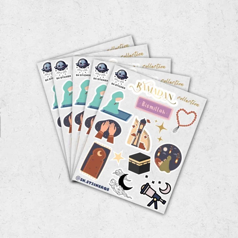 Ramadan sticker sheet (SK exclusive)  -  matte vinyl sticker
