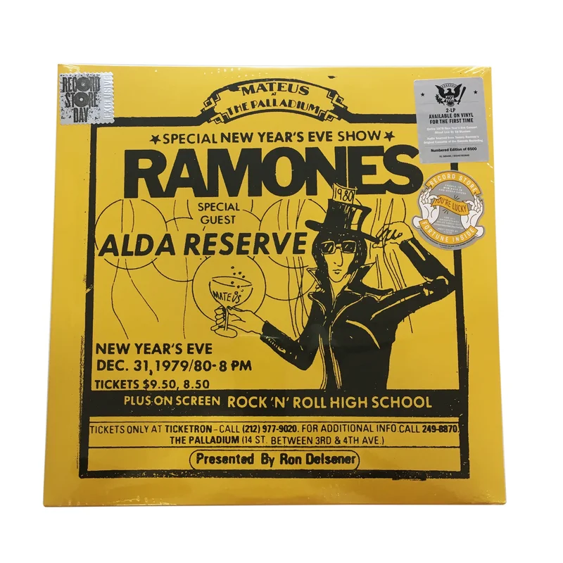 Ramones: Live at The Palladium, New York, NY (12/31/79) 12"