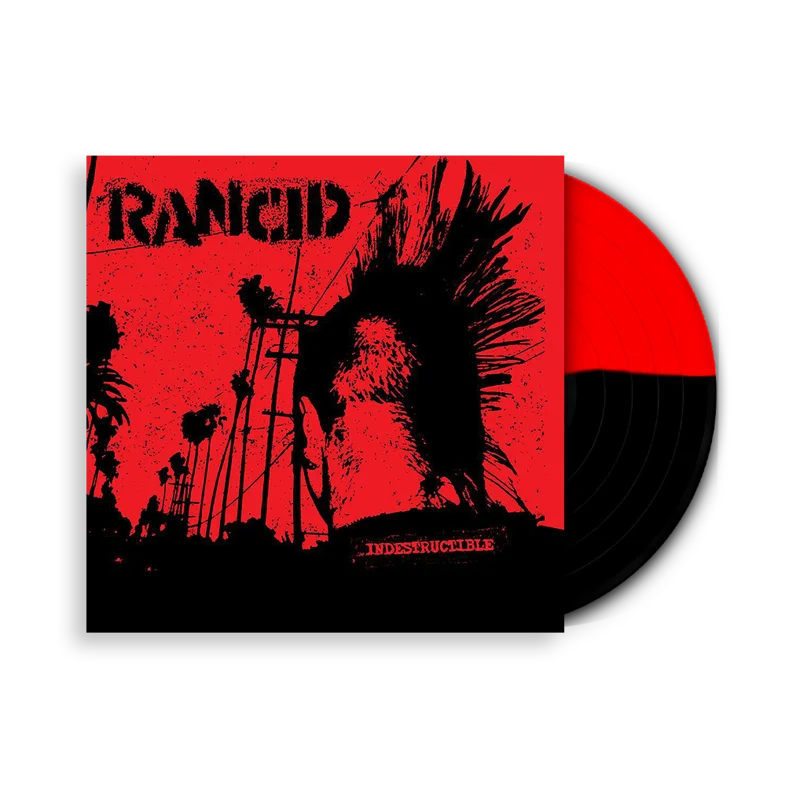 RANCID INDESTRUCTIBLE LP - EXCLUSIVE - LTD. 300 - RED/BLACK