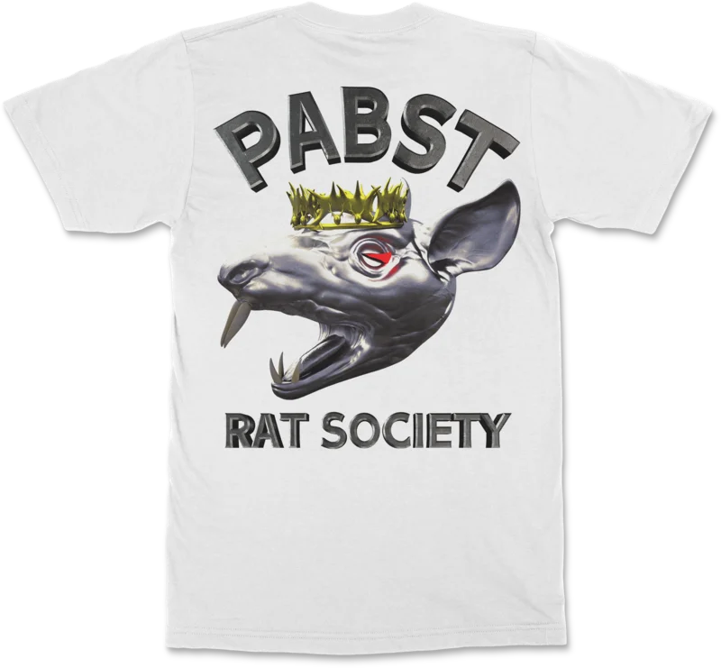 RAT SOCIETY T-SHIRT (WHITE)