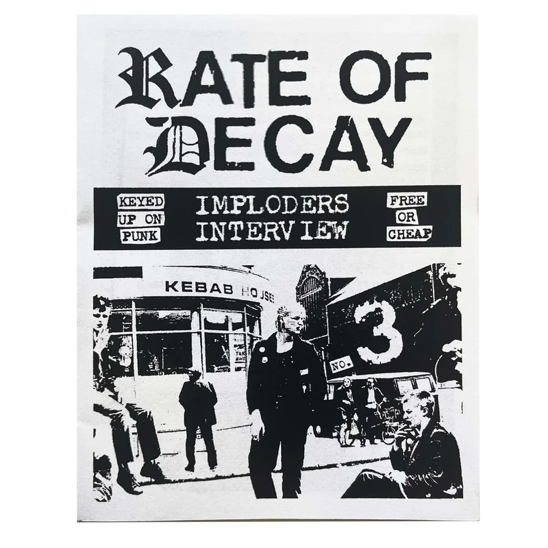 Rate Of Decay #3: Keyed Up On Punk zine