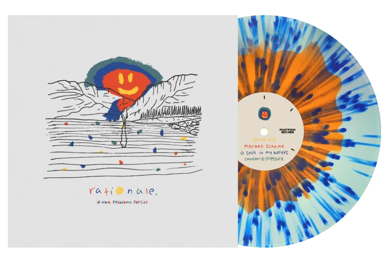 RATIONALE. IF THE PROBLEMS PERSIST LP - EXCLUSIVE - LTD. 100 - ORANGE/BLUE/DARK BLUE/SPLATTER