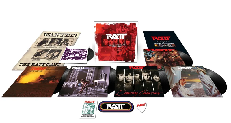 RATT 'THE ATLANTIC YEARS' 5LP BOX SET - LTD.