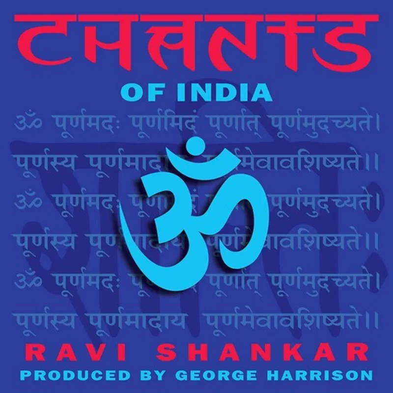 RAVI SHANKAR 'CHANTS OF INDIA' LP - RED