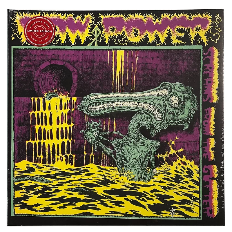 Raw Power: Screams From The Gutter 12" (white/purple splatter vinyl)
