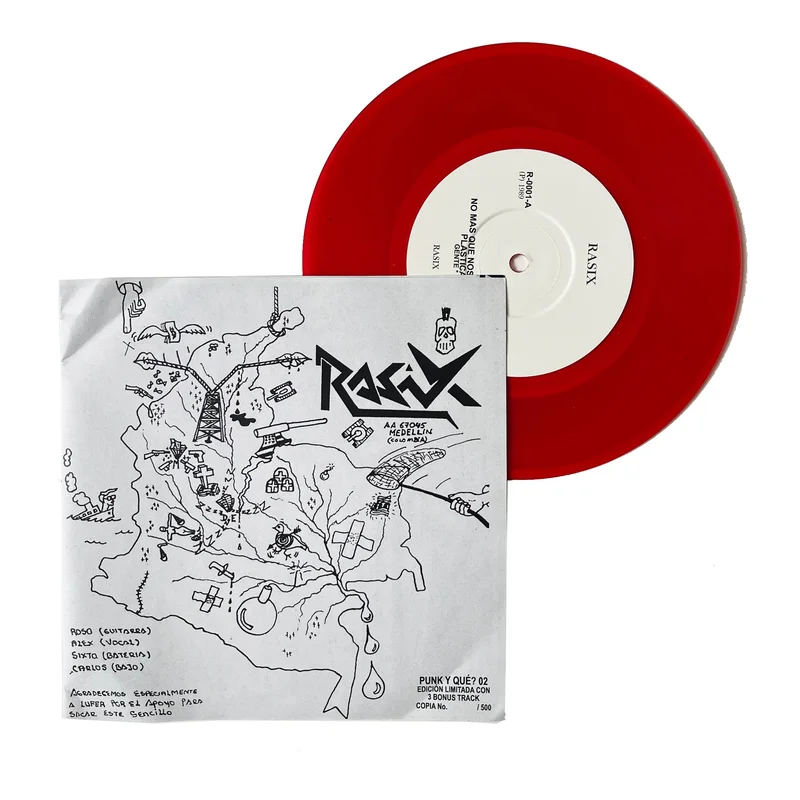 Raxis / Sociedad Violenta: split 7"