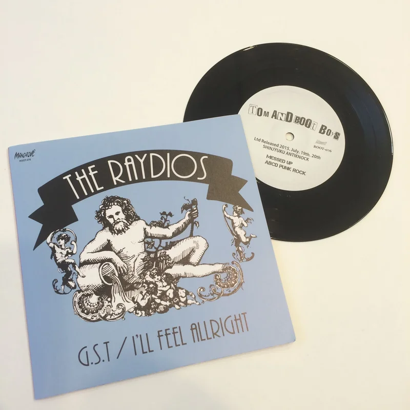 Raydios / Tom and Boot Boys: Split 7"