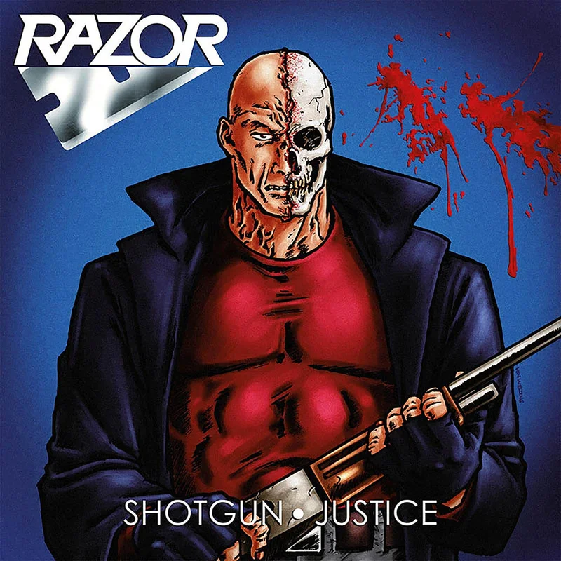 Razor: Shotgun Justice 12" (splatter vinyl)