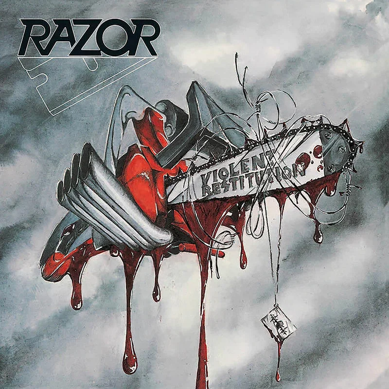 Razor: Violent Restitution 12" (splatter vinyl)