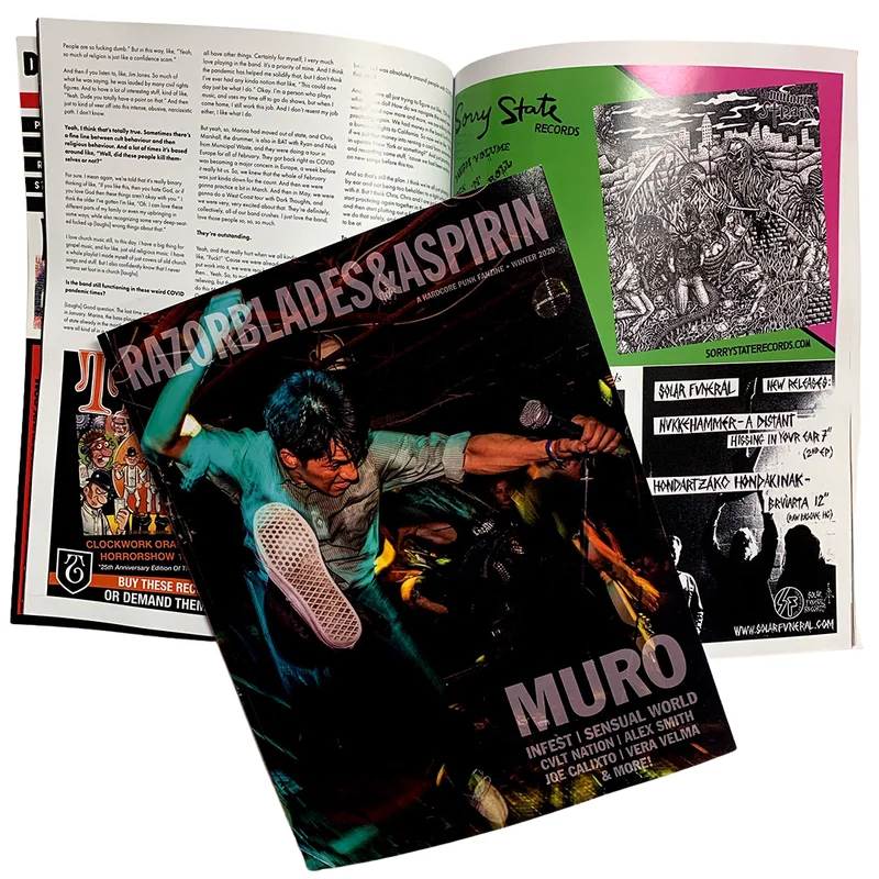 Razorblades & Aspirin #11 zine
