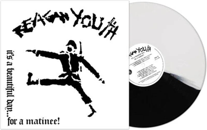 REAGAN YOUTH 'IT'S A BEAUTIFUL DAY...FOR A MATINEE!' LP - BLACK/WHITE