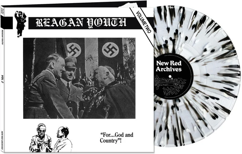 Reagan Youth: Volume Two 12" (Black / White Splatter vinyl)