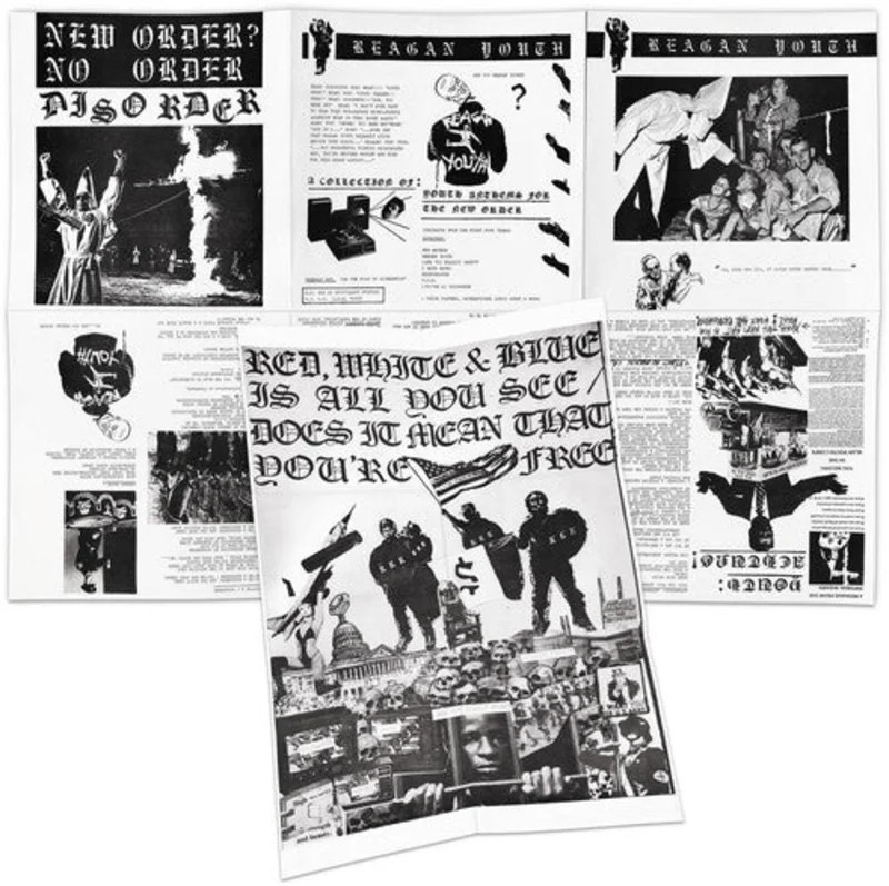 REAGAN YOUTH 'YOUTH ANTHEMS FOR THE NEW ORDER' LP - COLOR