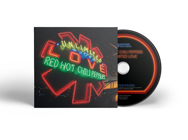RED HOT CHILI PEPPERS 'UNLIMITED LOVE' CD
