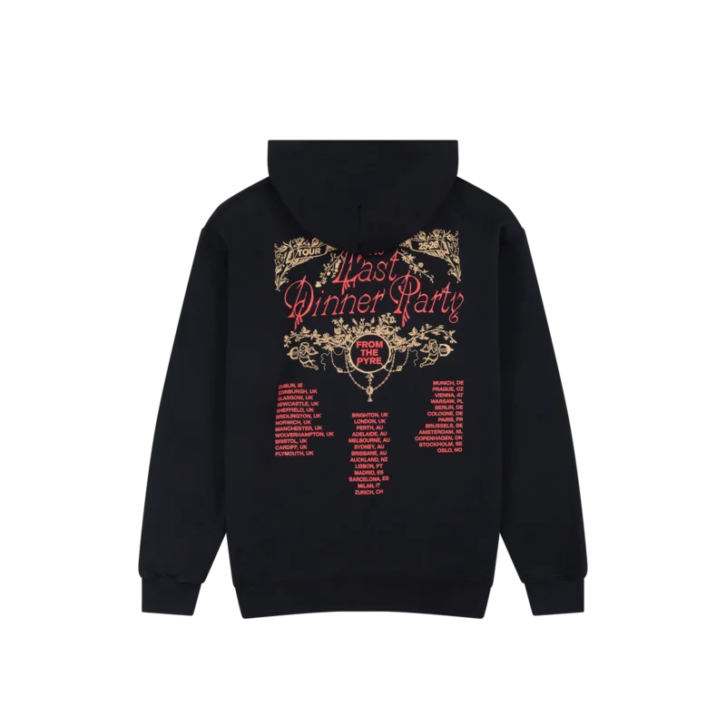 Red Rose Black Tour Hoodie