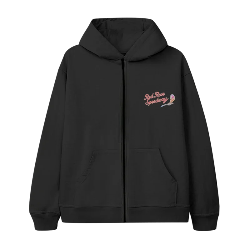 Red Rose Speedway Photo Zip Hoodie