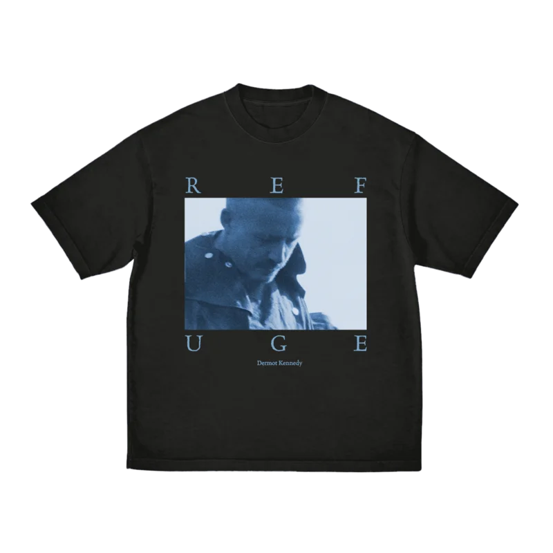 'Refuge' Black T-Shirt