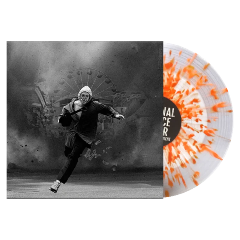 REGIONAL JUSTICE CENTER 'CRIME AND PUNISHMENT' LP - CLEAR/ORANGE/SPLATTER