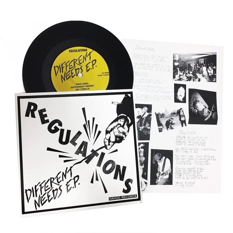 Regulations: Different Needs 7" (new)