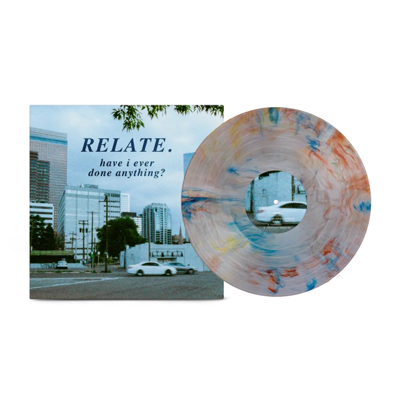 RELATE. 'HAVE I EVER DONE ANYTHING?' LP (Marble Colorado Flag Vinyl)