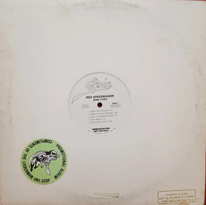 REO Speedwagon: Nine Lives 12"