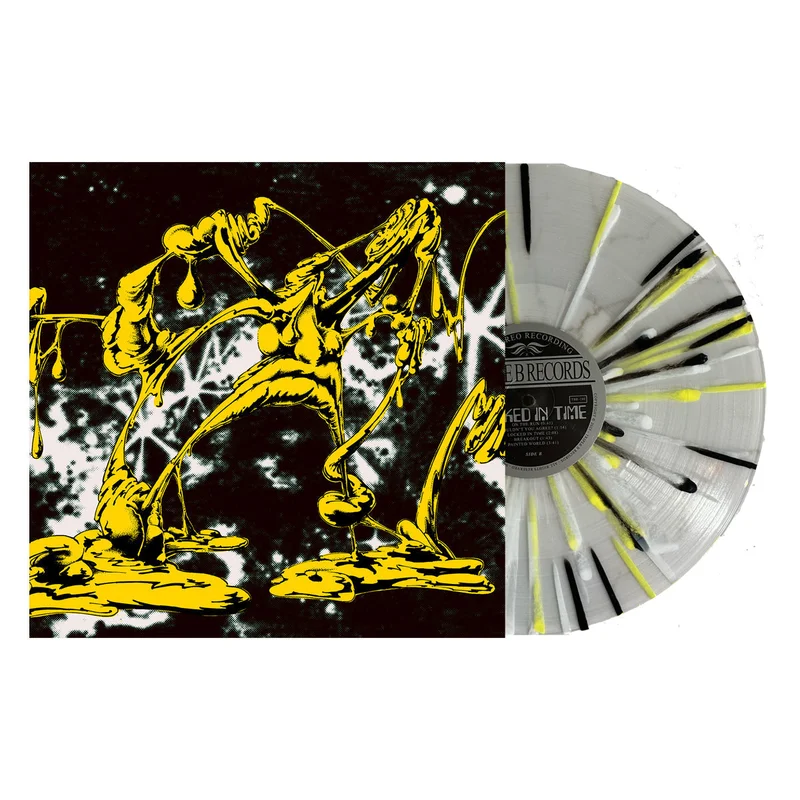 RESTRAINING ORDER LOCKED IN TIME LP - EXCLUSIVE - LTD. 250 -  ULTRA CLEAR/CANARY YELLOW/BLACK/WHITE/SPLATTER