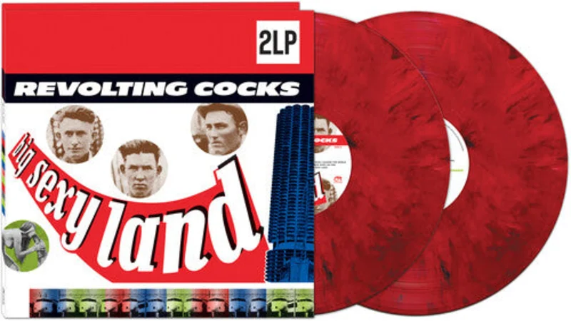 REVOLTING COCKS 'BIG SEXY LAND' 2LP - RED MARBLE