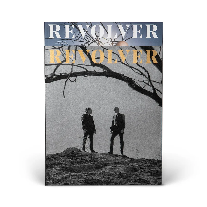 REVOLVER APR/MAY 2018 ISSUE SILVER COLLECTORS EDITION FEATURING A PERFECT CIRCLE - ONLY 200 MADE!
