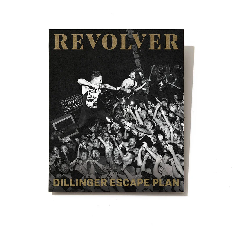 REVOLVER DEC/JAN 2018 ISSUE SILVER COLLECTORS SLIPCASE EDITION FEATURING DILLINGER ESCAPE PLAN - EXCLUSIVE - LTD. 200