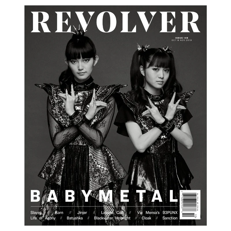 REVOLVER OCT/NOV 2019 ISSUE COVER 2 FEATURING BABYMETAL