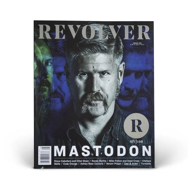 REVOLVER SILVER COLLECTORS EDITION RELAUNCH ISSUE  FEATURING MASTODON BILL KELLIHER COVER