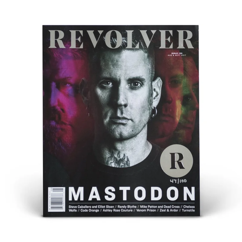 REVOLVER SILVER COLLECTORS EDITION RELAUNCH ISSUE FEATURING MASTODON BRANN DAILOR COVER