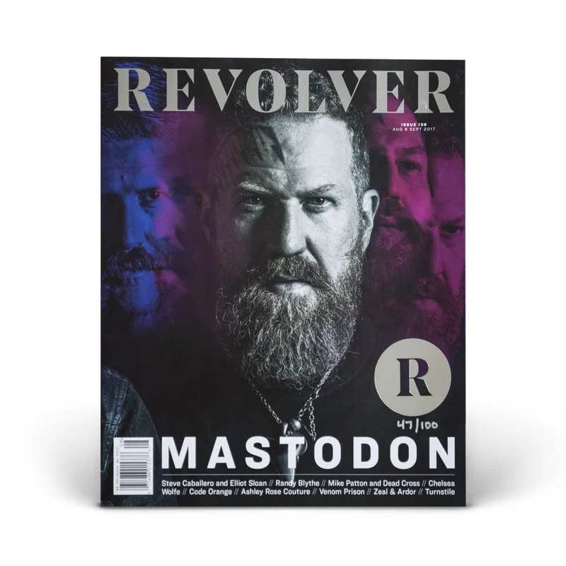 REVOLVER SILVER COLLECTORS EDITION RELAUNCH ISSUE FEATURING MASTODON BRENT HINDS COVER