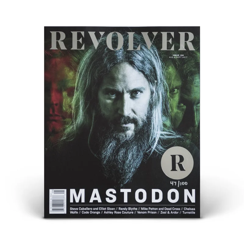 REVOLVER SILVER COLLECTORS EDITION RELAUNCH ISSUE FEATURING MASTODON TROY SANDERS COVER