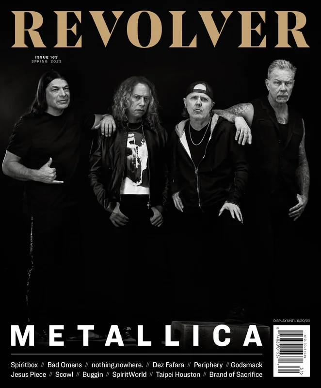 REVOLVER SPRING 2023 ISSUE FEATURING METALLICA