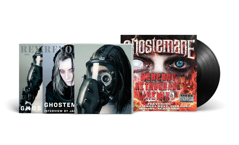 REVOLVER WINTER 2020 ISSUE SLIPCASE & FEATURING GHOSTEMANE "MERCURY RETROGRADE" REMIX 12" - EXCLUSIVE - LTD. 333