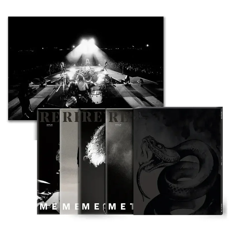 REVOLVER x METALLICA FALL 2021 ISSUE HAND-NUMBERED SLIPCASE WITH ROSS HALFIN POSTER - ONLY 200 AVAILABLE
