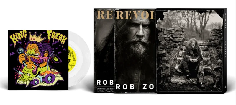 REVOLVER x ROB ZOMBIE WINTER 2020 ISSUE SLIPCASE & 7" BUNDLE - - EXCLUSIVE - LTD. 333