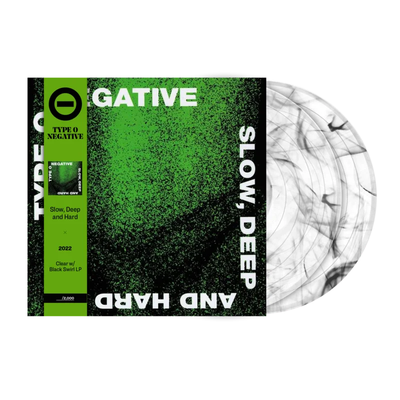REVOLVER x TYPE O NEGATIVE 'SLOW, DEEP AND HARD'  LP + BOOK OF TYPE O NEGATIVE SPECIAL COLLECTOR'S EDITION
