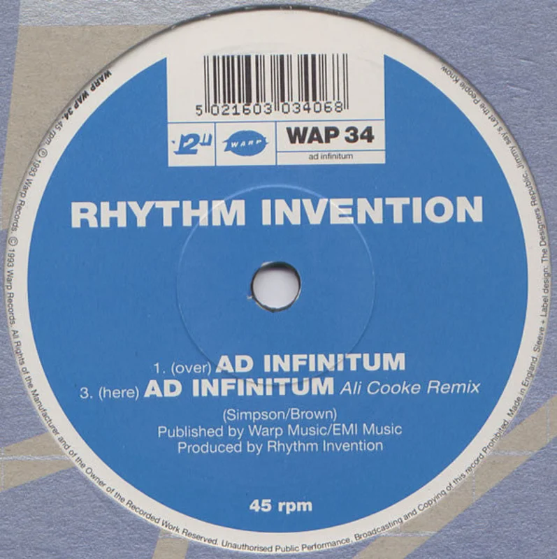 Rhythm Invention: Ad Infinitum 12"