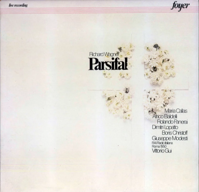 Richard Wagner / Maria Callas, Africo Baldelli, etc.: Parsifal 12" box set