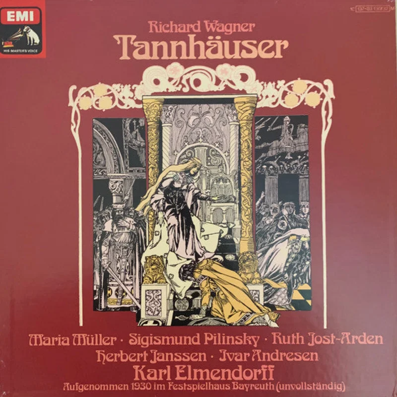 Richard Wagner, Maria Mller, Sigismund Pilinsky, etc.: Tannhuser 12" box set