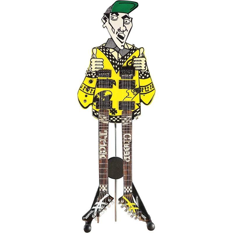 RICK NIELSEN - UNCLE DICK DOUBLENECK - MINI GUITAR