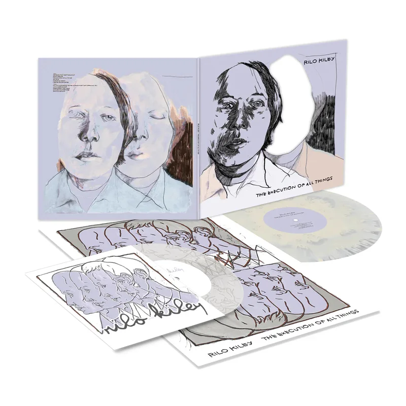 RILO KILEY 'THE EXECUTION OF ALL THINGS (FROZEN LAKE EDITION)' LP + 7" - CLOUDY TRANSPARENT/CREAM