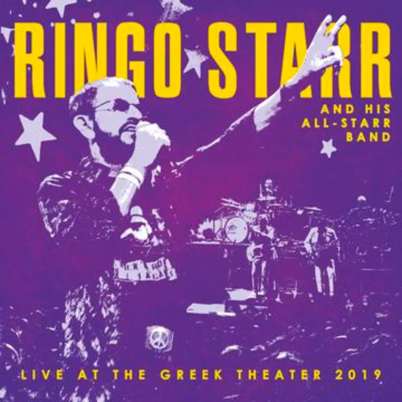 RINGO STARR 'LIVE AT THE GREEK THEATER 2019' 2LP - CANARY/ORCHID