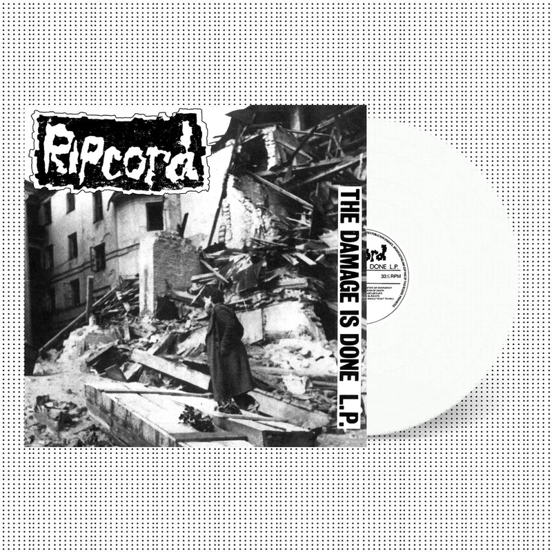 Ripcord: The Damage Is Done 12" black vinyl